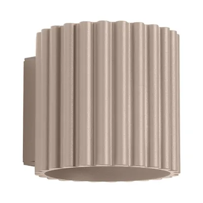 Aplică de perete taupe ø 10 cm Zora – Sollux