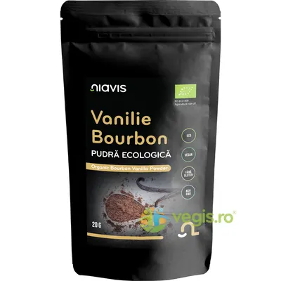 Vanilie de Bourbon Pulbere Ecologica/Bio 20g