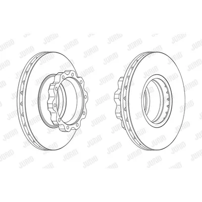 Disc frana JURID 567410J