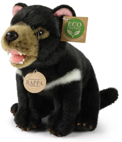 Jucărie de pluș Rappa Eco prieteni - Diavolul tasmanian, 25 cm