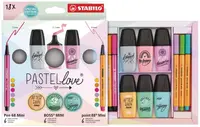 Set creativ Stabilo Pastel Love - 18 piese