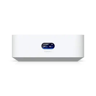 Router tri-band Ubiquiti UniFi Express UX7, Wi-Fi 7, 10 Gbps, 2.4 - 5 - 6 GHz, Bluetooth, cu management Cloud