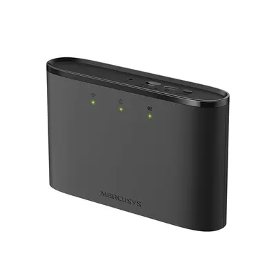 Router wireless portabil 4G LTE Mercusys MT110, WiFi, 150 Mbps, autonomie 10 ore, 2200 mAh, card SIM