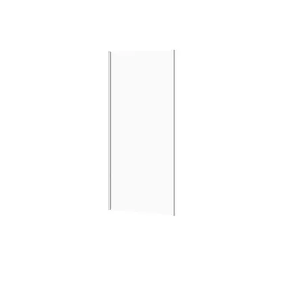 Paravan dus walk in / Perete dus pentru cabina Cersanit Crea S159-010 sticla transparenta 90 x 200 cm