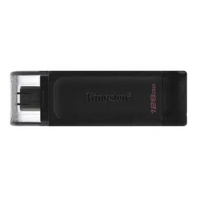 Memorie USB Kingston DataTraveler 70 128GB, USB 3.2, Negru