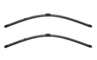 Set stergatoare parbriz VALEO SILENCIO X.TRM FLAT BLADE SET 574351, lungime 600 mm, fara carcasa, cu spoiler