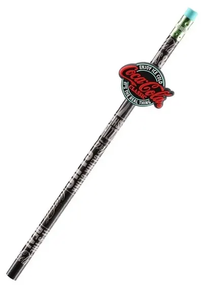 Creion grafit cu radieră Best Buy Classy Pin - Coca-Cola, HB, sortiment