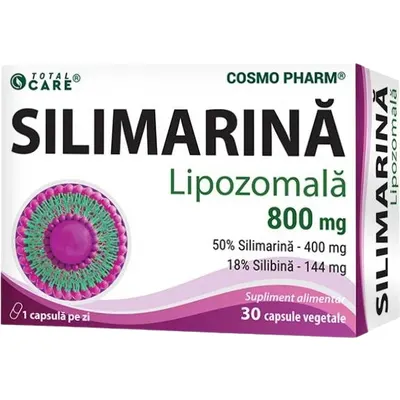 Silimarina Lipozomala 800mg 30cps
