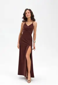 Rochie cu spatele gol si slit Isadora