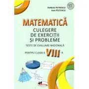 Matematica. Teste de evaluare nationala pentru clasa 8