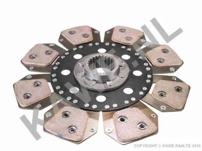 Disc ambreiaj ceramica (310mm; 8) potrivit LANDINI 10000; MASSEY FERGUSON 1000 6.354-A6.3544