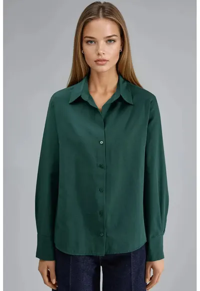 Camasa dama verde - Kaki