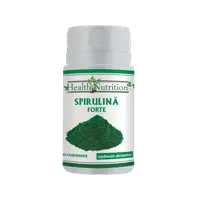 Spirulina forte 500mg, 60 tablete, Health Nutrition