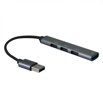 Hub Usb 3.1-a la 3 X Usb-a 2.0 + 1 X Usb-a 3.2 Gri 0.12m, S3018