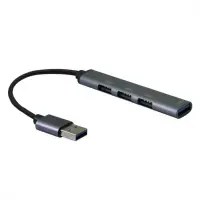 Hub Usb 3.1-a la 3 X Usb-a 2.0 + 1 X Usb-a 3.2 Gri 0.12m, S3018