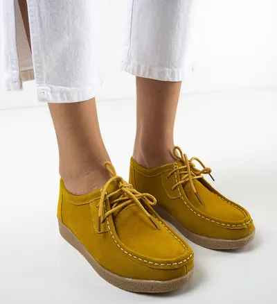 Pantofi Casual Neca Galbeni
