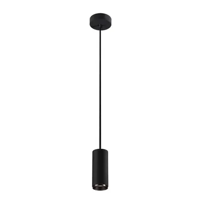 Lampa suspendata, lustra NUMINOS S Pendant, black Indoor LED recessed ceiling light black/black 4000K 24°