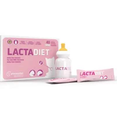 Lapte praf pentru pisici Lactadiet 1 plic x 7,5 gr