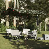 Gossi prelata de camping, camuflaj, 306x306 cm, impermeabila