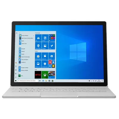 Laptop Second Hand Microsoft Surface Book 3, Intel Core i5-1035G7 1.20 - 3.70GHz, 8GB DDR4, 256GB SSD, 13.5" 2256x1504, Touchscreen, Silver + Windows 11 Pro