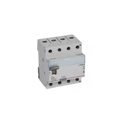 Intrerupator diferential - 4P 400 V~ - 100 mA - 63 A - tip A