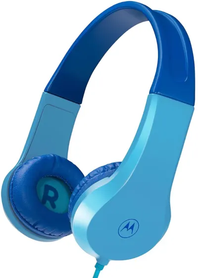 Căști cu fir pentru copii Motorola - JR200, blue