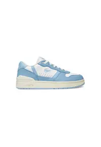 Pantofi sport dama - 748SFA0052 - Piele naturala - 39 EU - Alb/Albastru - Alb/Albastru