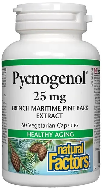 Pycnogenol, 25 mg, 60 capsule, Natural Factors