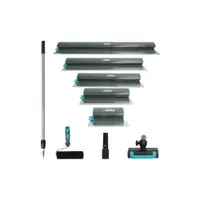 SET de gletiere pentru aplicare glet / tencuieli, 9 piese - Kit complet pentru Finisaje - BIHUI-PTKBK9