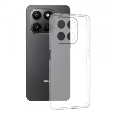 Husa pentru Honor 400 Smart 4G / X7d 4G / 400 Smart 5G, Techsuit, Clear, Transparenta