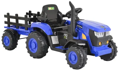 Tractor electric Moni - Rancher, albastru