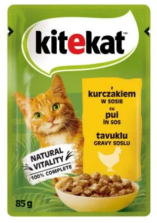 Kitekat Plic Adult Pui 85 G