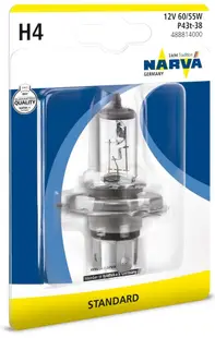 Bec auto NARVA - H4, 12V, 60/55W, P43t-38