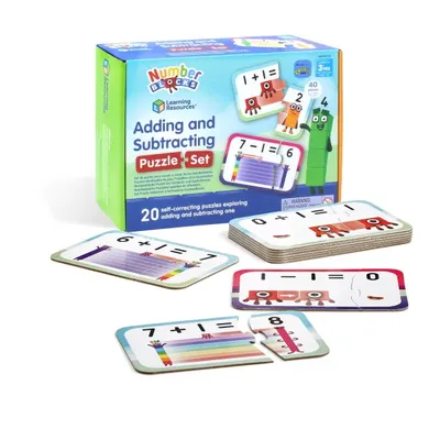 Puzzle educativ - Numberblocks - Adunari si scaderi 1-10
