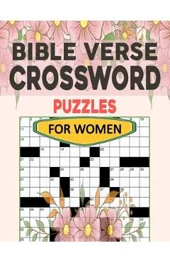 Crossword Puzzles Bible Verse For Women: Christian & Religious Biblical Trivia Crossword Puzzles