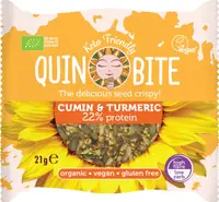 Crocant cu chimion și turmeric, 21 g, Quin Bite