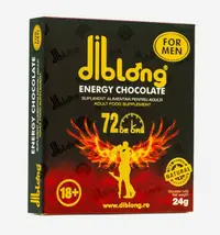 Diblong Energy Chocolate - ciocolata afrodisiaca pentru bărbați - 24g