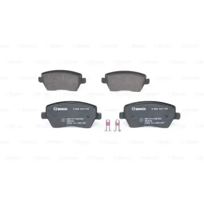 Set placute frana, frana disc BOSCH 0 986 424 795