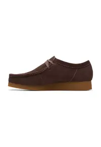 Mocasini de piele intoarsa Wallabeeevo - Maro inchis
