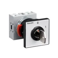 Intrerupator Rotativ cu Came, Gx Series, U29d Version Front Snap On Mount With Key Operation, For 22mm Fixing. On/off Switch, Two-Pole - 1 Wafer - Scheme 91