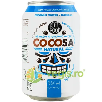 Apa de Cocos fara Zahar Adaugat 330ml