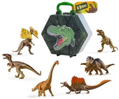 Set de joacă Simba Toys - Dinozauri într-o cutie, 6 bucăți