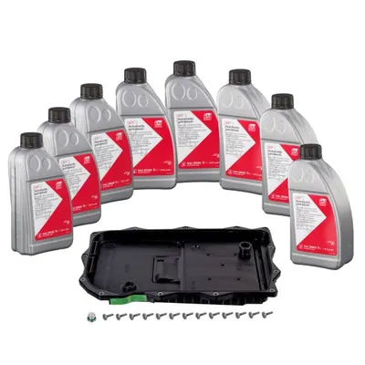 Kit schimb ulei cutie automata ZF 8HP FEBI 8L - BMW Seria 1 F20, Seria 3 F30, Seria 5 F10, X3 F25
