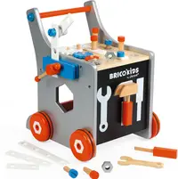 Jucarie Janod Brico Kids - Tejghea de lucru pe roți