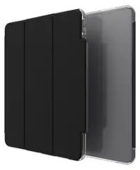 Husă pentru tabletă ZAGG - Crystal Palace Folio, iPad Air 11, transparent/negru