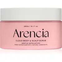 Arencia Fresh Cloud Lavender & Pear exfoliant delicat pentru corp de par si de corp