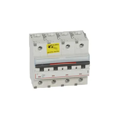 Siguranta automata - 36 kA - 4P 400 V~ - 80 A - C curba