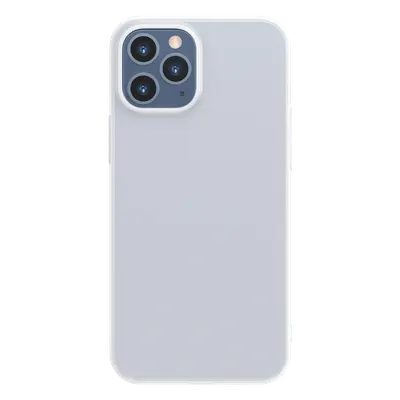 Husa Apple iPhone 12 Pro Max, Baseus Comfort Case, Alb, 6.7 inch