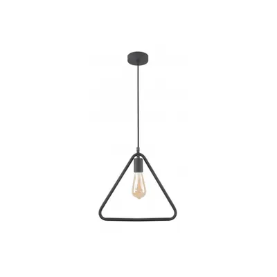 Lampa tavan - Ceiling fixture GIJA,2621, triangle,AC220-240V,50/60Hz,1*E27,max.40W,IP20,38cmx10cm,single,black
