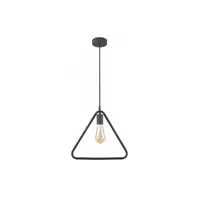 Lampa tavan - Ceiling fixture GIJA,2621, triangle,AC220-240V,50/60Hz,1*E27,max.40W,IP20,38cmx10cm,single,black